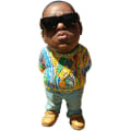 Miniatyrbilde 1 av 5: Hip Hop Legend Rapper Commemorative Resin Statue Minifigures O