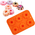 Miniatyrbillede 5 af 5: 3 stk. Non-Stick Silikone Donutforme til at lave Donuts, Muffins,
