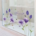 Pikkukuva 5 / 5: FLEURS de LYS seinätarrat violetissa (160x85 cm) I kukka lily pl