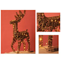 Miniatyrbild 5 av 5: Smidesjärn Jul Hjort Prydnader Älg Jul Prydnader Ca