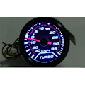 Miniatyrbillede 1 af 5: LED Brændstofmåler, 52mm - 12V DC, Universal Bil Brændstofniveau Måler med Brændstofsensor - LED Display, til Bil og Motorcykel, Sort