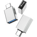 Pikkukuva 1 / 5: USB C - USB 3.1 OTG -sovitin (3 kpl), USB Type C -uros USB A -liitäntään