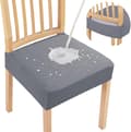 Vattentäta stolsöverdrag för matstolar, 2-pack, Stre