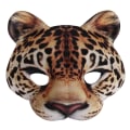 Miniatyrbillede 5 af 5: Halv ansigtsdyr gepard maske cosplay kostume pandebånd hallo