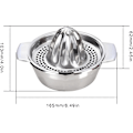 Miniatyrbillede 2 af 5: Citronpresser, Manuel Citruspresser, Rustfrit Stålpresser, Re