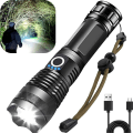 Pikkukuva 1 / 4: Torch Power Display P70 Teleskooppinen Zoomaus Yöajelun Valo L