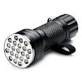 Miniatyrbillede 1 af 5: 21LED UV violet lys lommelygte skorpion lampe UV lys tør