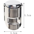 Miniatyrbillede 2 af 5: 2 stk. Champagne Stopper, Rustfrit Vakuumforseglet Vinstop