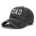 Miniatyrbillede 2 af 4: Justerbar kasket baseball cap Far hat sort DAD