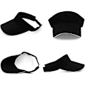 Pikkukuva 3 / 5: Visor-lippis Anti UV Naiset Visor-lippis Miehet Aurinkolippalakit Anti-Sun Be