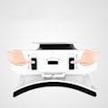 Pikkukuva 5 / 5: 1 kpl Valkoinen VR-kuulokkeet, 3D Virtual Reality -kuulokkeet, VR-kuulokkeet Com