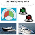 Miniatyrbild 4 av 4: Ett par LED-navigationsljus Marin Navigationssignalljus