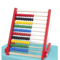 Miniatyrbilde 5 av 5: Preschool matematikklæring leketøy, 10 rader tre ramme abacus med M