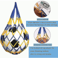 Miniatyrbillede 4 af 5: Fodboldnetpose Nylon Mesh Boldpose Basketballnetpose Mesh Sort