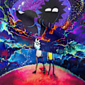 Miniatyrbild 2 av 5: Rick And Morty Tema Poster Gobeläng Vägg Hängande Gobeläng Sovrum