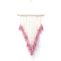 Miniatyrbillede 1 af 5: Macrame Vægophæng Gobelin Stof Gobelin Boheme Chic Geom