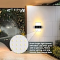 Pikkukuva 4 / 5: LED-ulkoseinävalaisin IP65 Vedenpitävä ulkoseinävalaisin Ulkoseinävalaisin Li