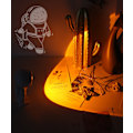 Miniatyrbillede 5 af 5: Solnedgangslampe - Solnedgangsprojektionslampe 3 farver i 1 sollampe wi