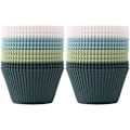 Miniatyrbillede 1 af 5: Silikone Muffinforme - 4 Farver - Non-Stick - BPA-fri - Opvaskemaskine