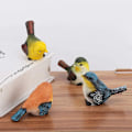 Pikkukuva 5 / 5: Hartsi linnut, linnut koriste hartsi linnut eläimet figuriini Decora B