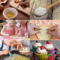 Miniatyrbilde 4 av 5: 11 PCS barnekjøkken leketøy forkle bakeverktøy sett sim