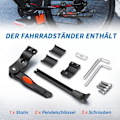 Miniatyrbilde 5 av 5: Justerbart sykkelstativ - Universalt sykkelstativ for 24,26,27,5,28,29 tommer sykkeldekk