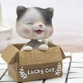 Miniatyrbillede 3 af 5: BobbleCat Kattehoved Figur Bobble Figurer Gynge Legetøj Dan