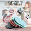 Miniatyrbilde 5 av 5: Oppvaskssvamp 6 stk - Assorterte farger, Multi-Surface, Anti-S