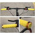 Miniatyrbilde 2 av 3: Par Ergonomiske Sklisikre Myke Gummi Sykkelgrep for MTB B