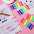 Miniatyrbillede 4 af 5: (8 Sæt) Farvede Sticky Notes Index Klæbende Bogmærker, Index Faner