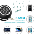 Miniatyrbilde 4 av 5: Mini Mobiltelefonhøyttaler, Bærbar Høyttaler med 3,5 mm AUX Lyd