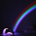 Miniatyrbillede 3 af 5: Batteri + USB LED Regnbue Projektor Lys Reflektion - Regnbue i