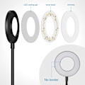 Miniatyrbillede 5 af 5: 48 LED Clip-On Skrivebordslampe 360° Fleksibel Clip-On Læselampe 3 Li