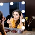 Miniatyrbillede 3 af 5: Spejllampe 10 Hollywood-pærer Dæmpbar LED-lyssæt Badeværelse