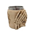 Miniatyrbillede 2 af 5: Halloween Gaver Rustfrit Stål Kranie Kaffe Kop Te Kop 3D