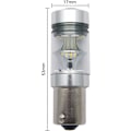 Pikkukuva 4 / 5: Auton jarruvalot, 2 kpl 12V 100W LED peruutus-/vilkkuvalot, Xenon-valkoiset valot