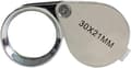 2-pack juvelerlupp - 30 x 21 mm glasförstoringsglas