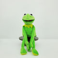 Miniatyrbillede 1 af 5: Kermit Frø Dukke, The Muppets Show, Udstoppede Plys Legetøj E