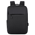 Miniatyrbillede 1 af 4: Vandafvisende universel rygsæk med USB-port, rejsecomputerbag Business bag, sort