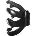 Miniatyrbillede 3 af 5: 4 store blæksprutteclips (sort, 8 cm) skridsikre edderkoppehårsnåle Octo
