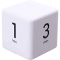 Miniatyrbilde 1 av 5: Kjøkken Timer (Hvit 1-3-5-10 Minutter), Terning Timer Stoppeklokke og