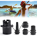 Miniatyrbillede 1 af 5: 4-delt oppustelig adapter sæt kajak pumpe adapter luftventil adapter