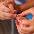 Miniatyrbillede 5 af 5: 4 stk. pincet i professionelt rustfrit stål til øjenbryn