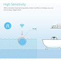 Miniatyrbillede 4 af 5: Smart WiFi Vandlækagealarm Uafhængig WiFi Vandlækage Sensor Detektor Overløbsalarm Smart Sikkerhedsalarm