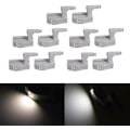 Miniatyrbilde 1 av 6: 10 stk Led-skaplys Universal Garderobe Hengsel Sensorlys K