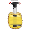 Miniatyrbilde 4 av 5: [Forbedre, styrke, tykkere blad] Høy kvalitet ananas slicer