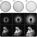 Miniatyrbilde 2 av 5: 18cm Standard Reflektor Soft Diffuser med 20/40/60 Graders Honning