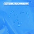 Miniatyrbilde 3 av 5: Regnfrakk Barn Regnkappe, EVA Regnponcho med hette for gutter jente