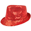 Miniatyrbillede 1 af 3: Glitterhat, unisex, diskoudstyr, diskop tilbehør, karneval, fa