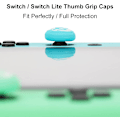Miniatyrbilde 5 av 5: Søte tommelgrephetter for Nintendo Switch/Lite/OLED-kontroller (L